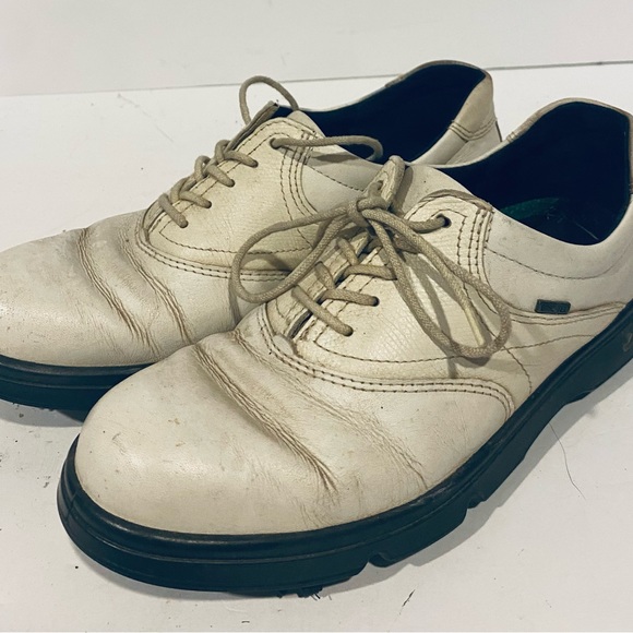 Golf white leather women’s ECCO golf shoes Size 37 Size 6/6.5 - Picture 2 of 8